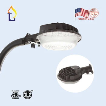 

ETL/DLC listed 50W IP65 led barn light AC100-277V photocell sensor led street light dusk-to-dawn LED area lighting