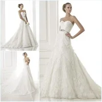 Free Shipping 2015 New Design Elie Saab A line Sweetheart Lace Wedding Dress Bride Gowns vestidos de noiva