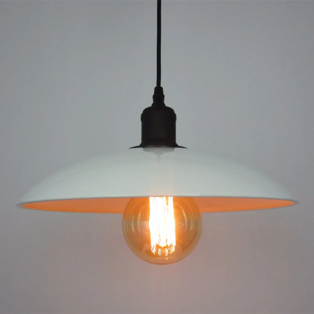 

Creative Single Head Iron Pot Lid Pendant Lamp Loft Industrial Wind E27 Hanging Light For Restaurant Bar Coffee Shop Bedroom