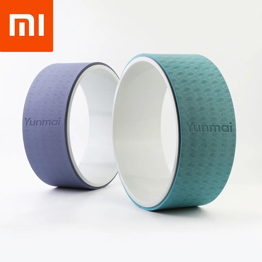 

XIAOMI YUNMAI Yoga Wheel TPE Circle Balance Support Cushion Gym Fitness Stretched Beginner Fitness Assist Genuine Back Braces