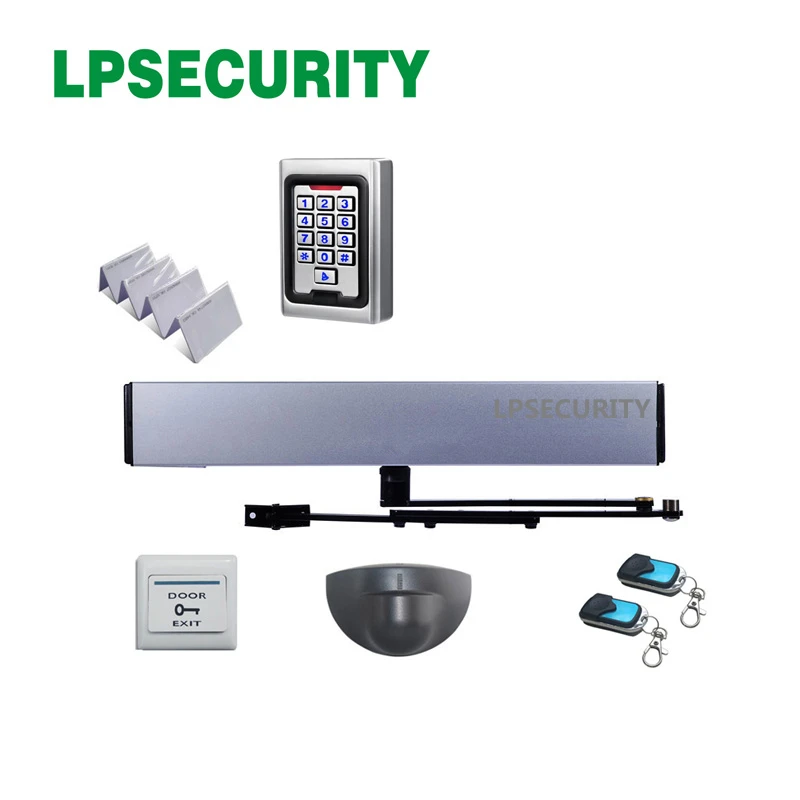 Электрический автоматический Открыватель поворотной двери LPSECURITY комплект