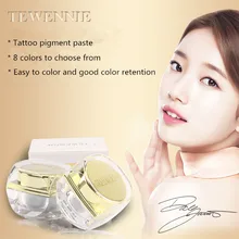 3, сворачиваемая Спортивная бутылка(не содержит бис-Лот tewennie Перманентный макияж; Высокое качество татуировки, микро лезвия, для тату бровей подводка для глаз Tattoo пигмент Цвет краска повышенной вязкости