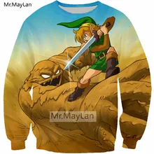 Harajuku Game The Legend of Zelda 3D Print Sweatshirts Men/women Punk Crewneck Hoodies Boy Hiphop Streetwear Tops Golden Clothes Harajuku Game The Legend of Zelda 3D Print Sweatshirts Men/women Punk Crewneck Hoodies Boy Hiphop Streetwear Tops Golden Clothes