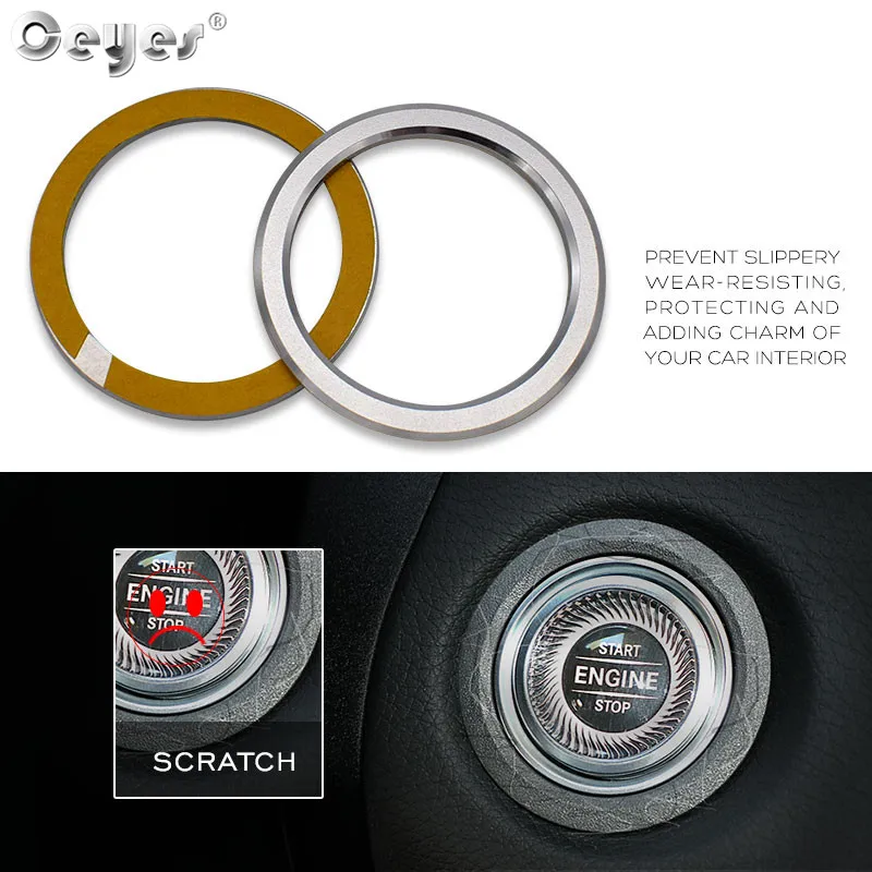 Car Start Engine Button Key Ring MERCEDES (5)
