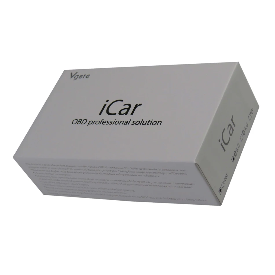 Vgate iCar2 elm327 Bluetooth OBD2 адаптер iCar 2 Elm 327 Автомобильный диагностический инструмент сканер для Android Obd 2 Автомобильный сканер для считывания кода