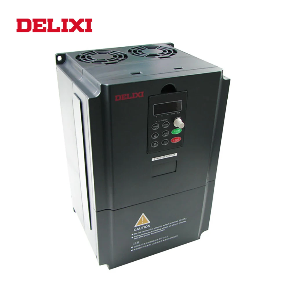 DELIXI VFD AC 380 в кВт 3 фазы вход 3 фазы выход преобразователь частоты привод Скорость двигателя 50 Гц 60 Гц DC преобразователь частоты