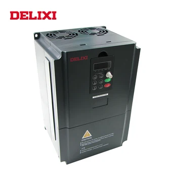 

DELIXI VFD AC 380V 7.5kw 3 phase input 3 phase output frequency converter Drive motor speed 50HZ 60HZ DC frequency inverter