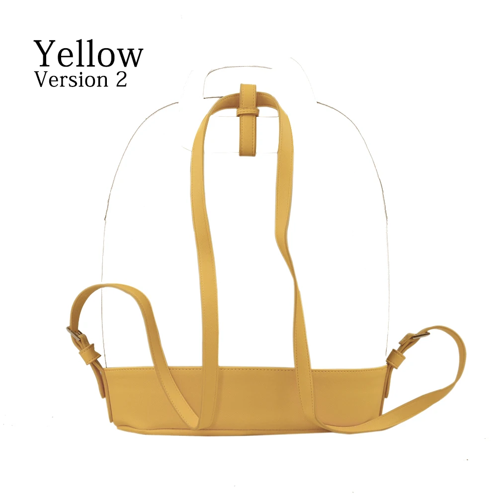 Тонкий мягкий рюкзак из искусственной кожи с пряжкой на ремне для Obag 50 O Bag 50 - Цвет: yellow