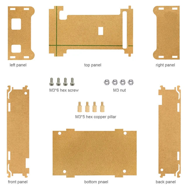 Hi-Q Keyes Enclosure Transparent Clear Acrylic Box Compatible for Arduino Mega 2560 R3 Case