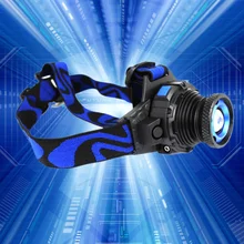 Headlamp T6 Waterproof 1000LM LED Headlight High Bright Built in Lithium Battery Rechargeable Head lamps 3