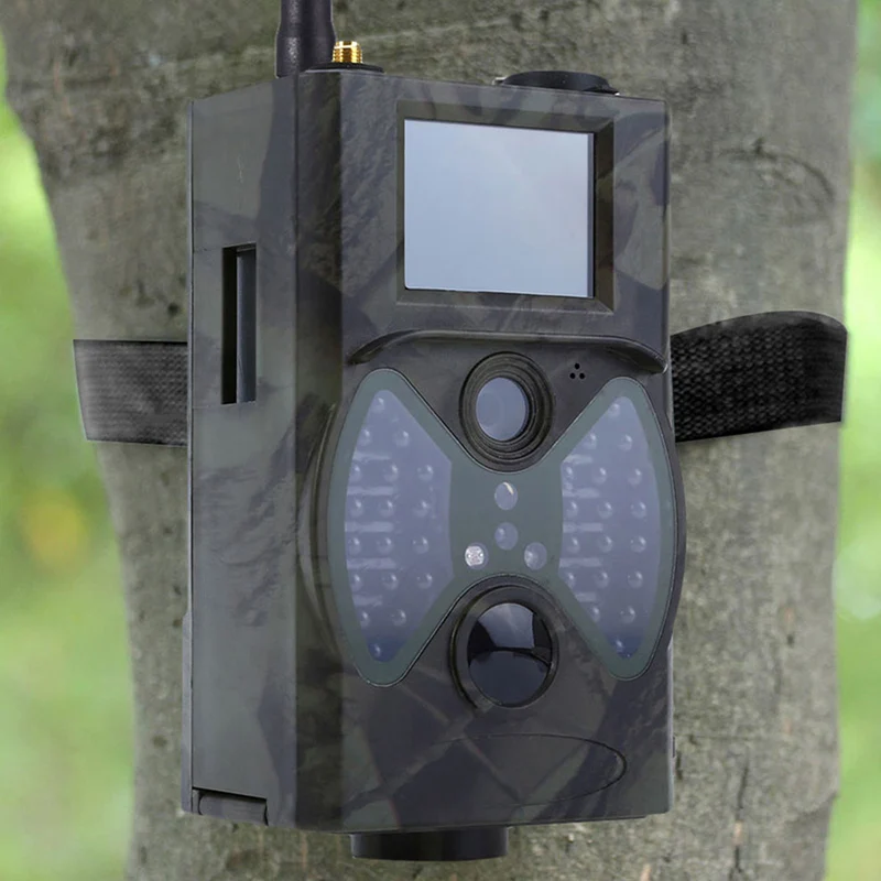 

Goujxcy HC300M 2G MMS Hunting camera 12MP Photo Traps 1080P Night Vision Trail Camera Wildlife wireless camera surveillance