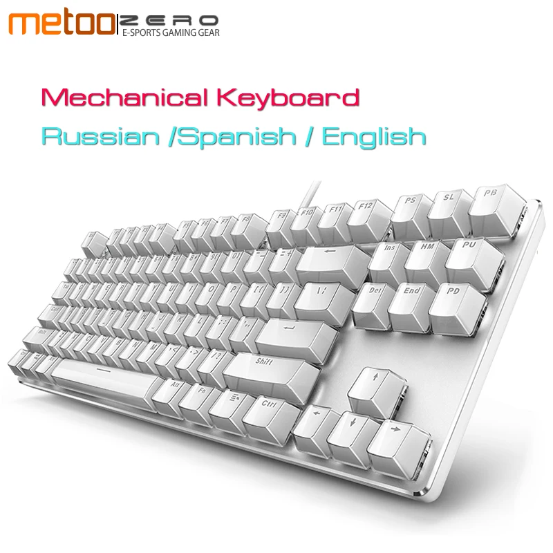 

Gaming Mechanical Keyboard New E-sport Gaming Keyboard Light mixing For PC laptop Keyboards Blue switch