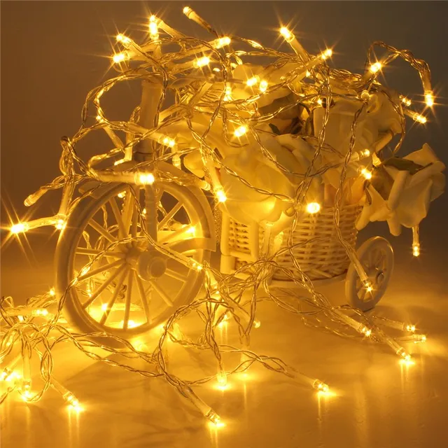 Best Promotion 4.5V String Fairy Light 5M 50LED Battery Operated Best Promotion 4.5V String Fairy Light 5M 50LED Battery Operated Lamp Christmas Wedding Party Decor - Best Promotion 4.5V String Fairy Light 5M 50LED Battery Operated