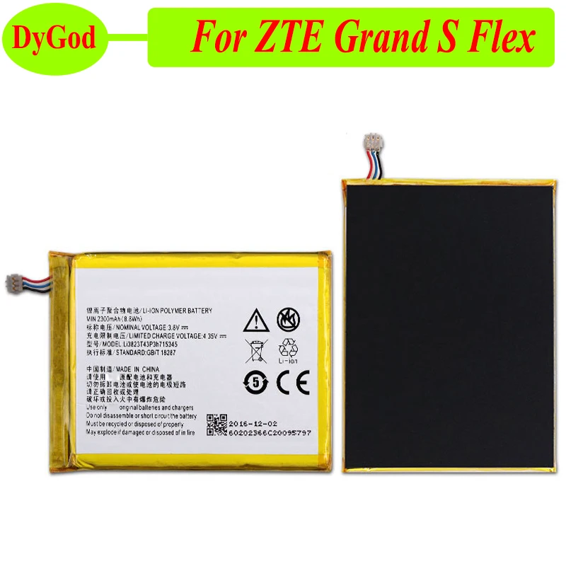 Батарея для zte Grand S Flex MF910 MF910S MF910L MF920 MF920S аккумулятор 2000 мА/ч, LI3823T43P3H715345 LI3820T43P3H715345