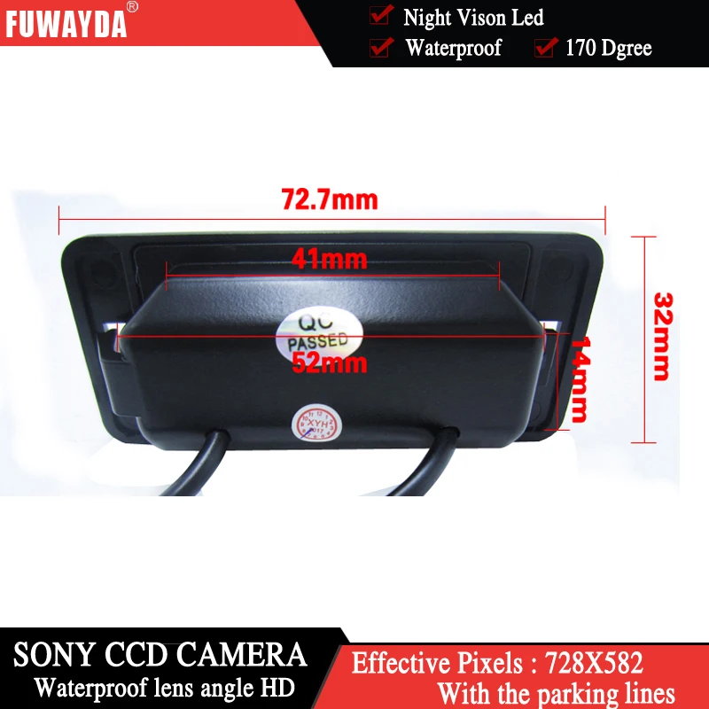 SONY CCD чип камера заднего вида резервного копирования парковочная камера Пульт дистанционного управления для BMW 1/3/5/6/7 серии X5 X6 E46 E53 E70 E71 E39 E60N E61N