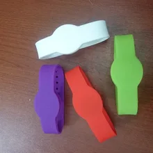 1000 шт./лот 125 кГц EM4200 veryfit умный Браслет рчид наручная метка Силиконовый водонепроницаемый