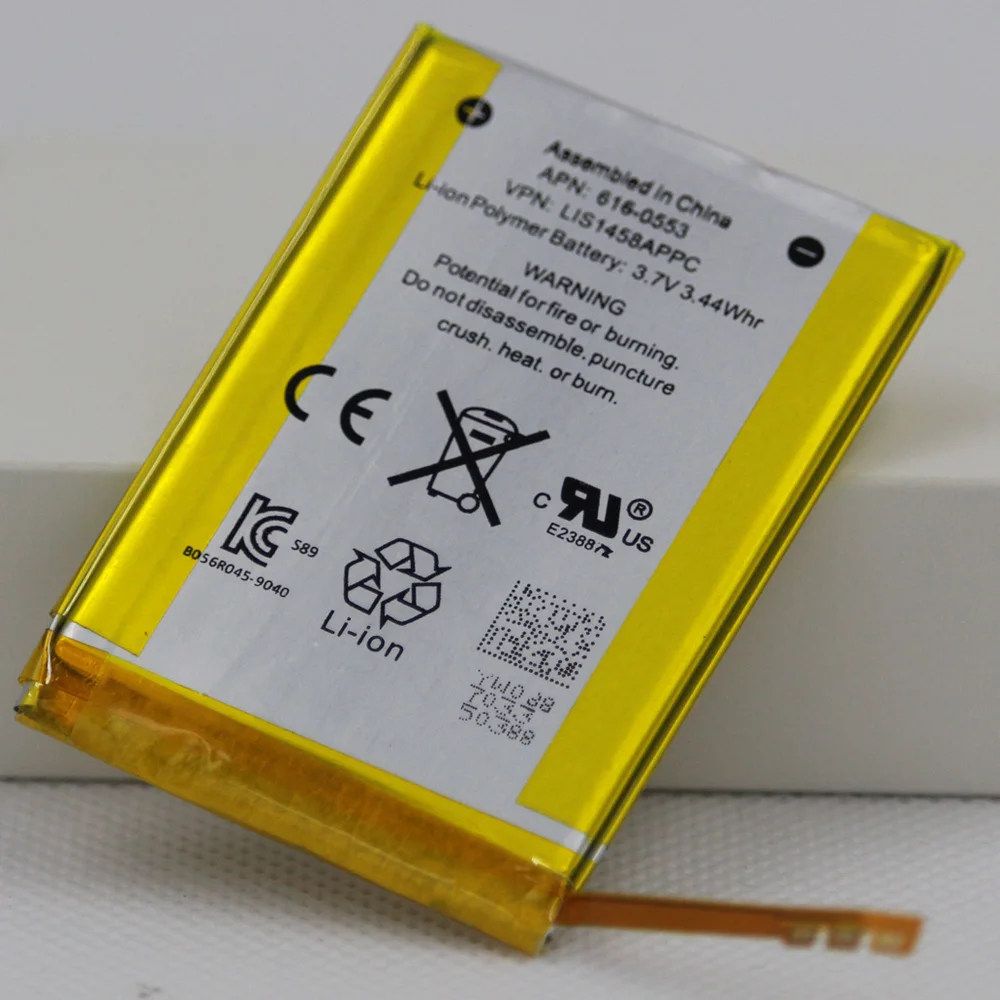 930mAh 616-0553/LIS1458APPC внутренний литий-полимерный Сменный аккумулятор для iPod Touch 4-го поколения 4 4g с ремонтными инструментами