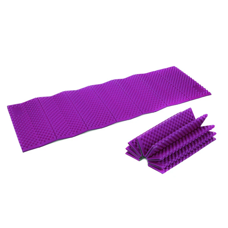 Tapete de Espuma Slot de Ovo Almofada de Dormir Colchão de Campismo Acampamento ao ar Livre Ultraleve Piquenique Moistureproof Mat Dobrável Praia Mat Tenda 9 High Quality Esporte e Lazer