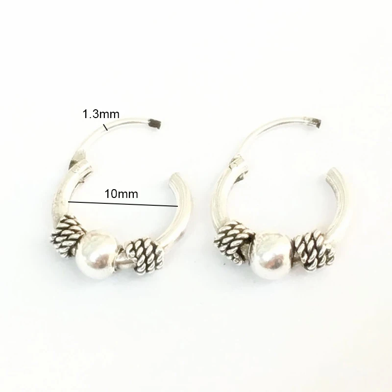hoop earrings