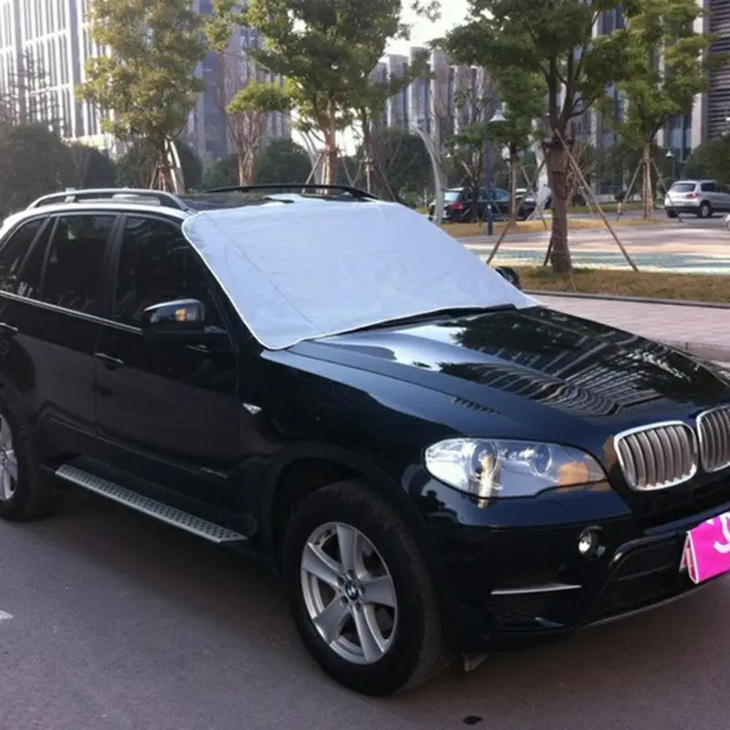 Автомобильный лобовое стекло PEVA Снежный чехол автомобильный обычный Зонт автомобильный Пылезащитный колпак