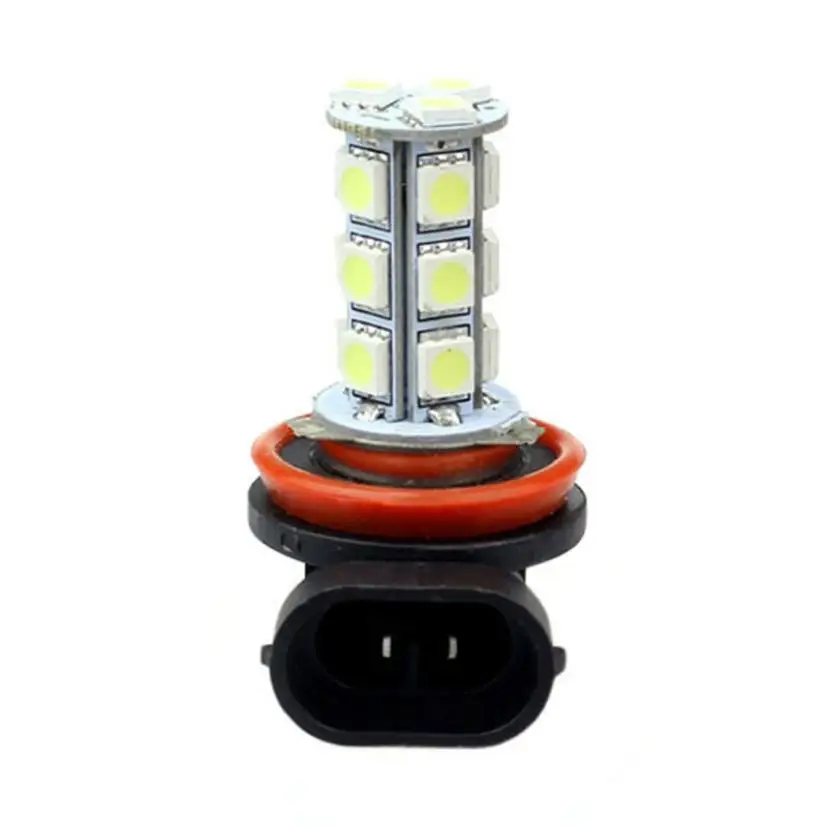 Kongyide 2x H11 H8 18 светодиодный 5050 SMD автомобиль, дневной свет Туман головной светильник Лампа ксенон белый July16