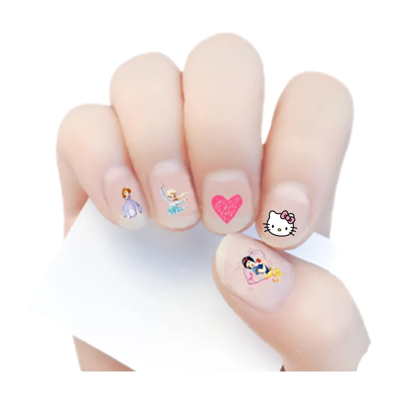 5 pcs/lot Frozen elsa and Anna Snow Queen Nail Stickers Toy Disney Princess Mickey snow White Sofia girl Makeup Toy 5 pcs/lot Frozen elsa and Anna Snow Queen Nail Stickers Toy Disney Princess Mickey snow White Sofia girl Makeup Toy