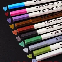 STA 6551 металлических воздушных шаров с ручка-фломастер граффити фото ручка для дизайна ногтей в домашних условиях