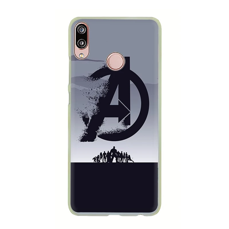 Marvel avengers Logo Hard Phone Cover Case for Huawei Honor 6A 6C Pro 7A 2GB 3GB Pro 7X 8 C Lite X 9 10 Lite Play - Цвет: H7