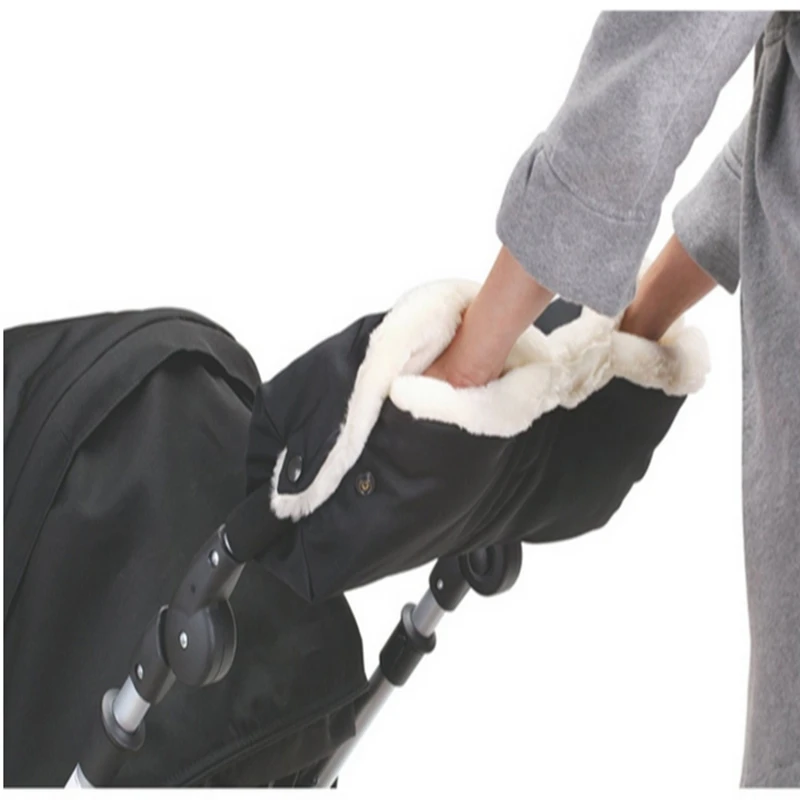 Warm Winter Baby Stroller Gloves Waterproof Anti freeze Pram Hand Muff