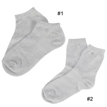 

1 Pair Massage Conductive Fiber Sock for Electrotherapy Pain Relief Physical Therapy Electrode Massage Socks Foot Care Tool