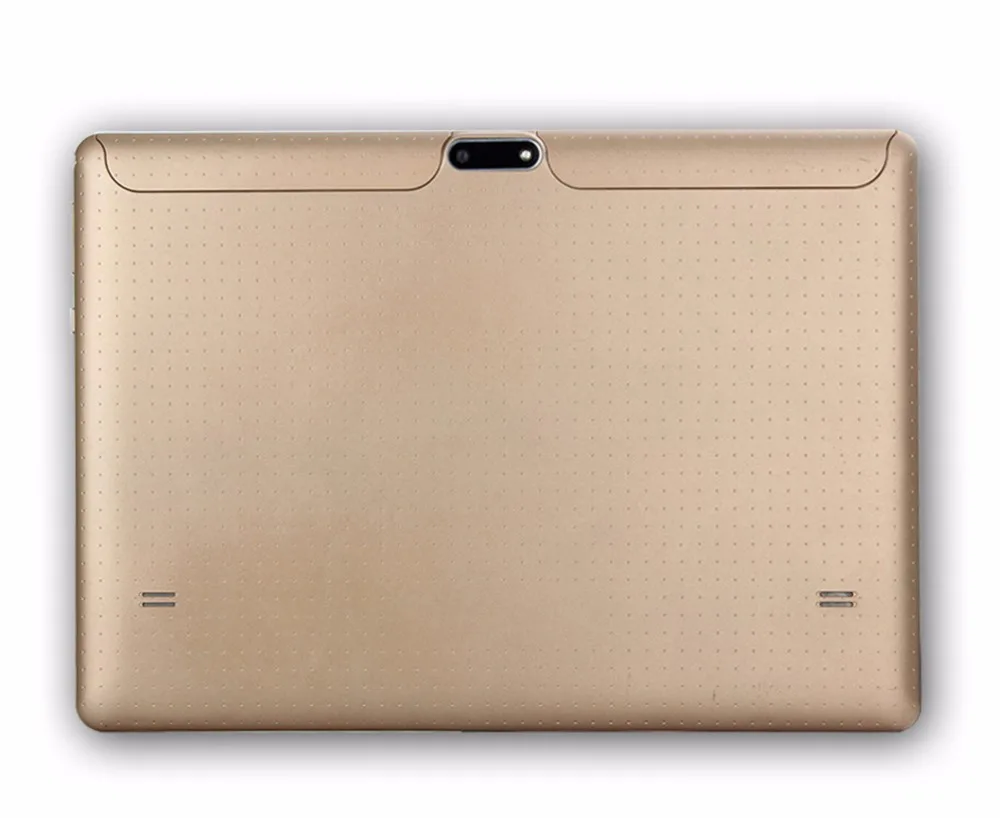 10 inch tablet gold back