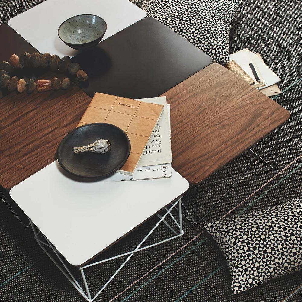  Hot sales Tea table Wire Base simple LTR end table Modern Small coffee table for living room sofa s