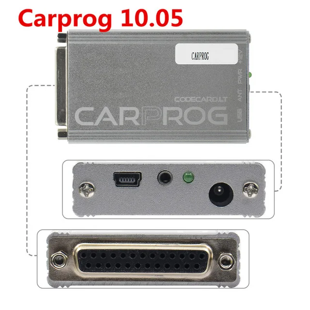 Считыватели кодов и сканирующие инструменты Carprog V8.21 онлайн авто ремонт полный набор прошивки автомобиля prog 8,21 ECU чип тюнинг Инструмент Carprog V9.31 - Цвет: Серый