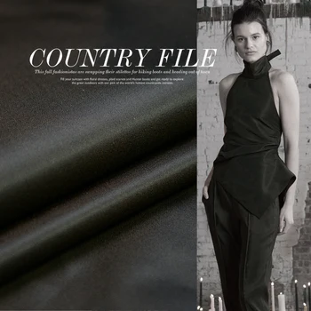 

Paris - brown skinny silk plain satin brocade fabric silk dress dress silk cloth