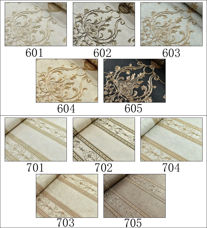 European Style Damask Wallpaper For Walls 3 D Embossed Luxury Wall Paper Rolls For Bedroom Living Room Sofa TV Background Decor European Style Damask Wallpaper For Walls 3 D Embossed Luxury Wall Paper Rolls For Bedroom Living Room Sofa TV Background Decor