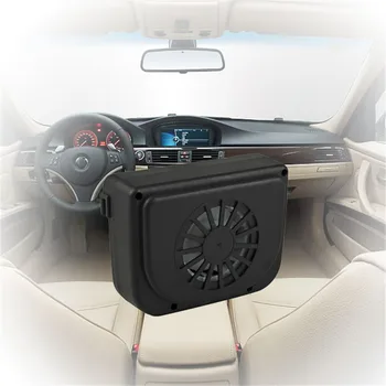 

ONEWELL Solar Sun Power Mini Air Conditioner for Car Car Window Auto Air Vent Cool Fan Portable Car Air Conditioner Ventilation