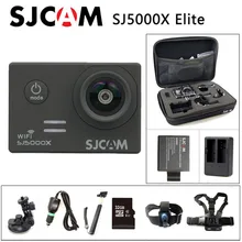 Free shipping Original SJCAM SJ5000X Elite WiFi 4K 24fps 2K 30fps Gyro Sports font b Action