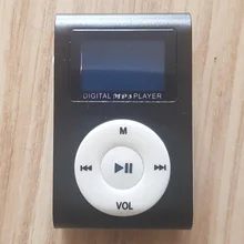 Портативный зеркальный MP3 плеер мини-клип MP3 плеер Водонепроницаемый Спортивный mp3 музыкальный плеер walkman Поддержка TF карта расширения mp3