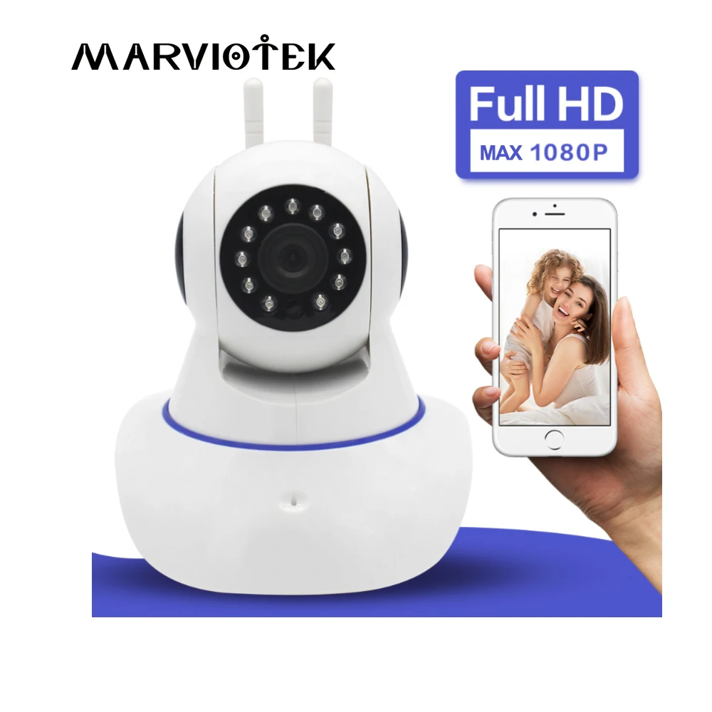 

Wireless Baby Monitor With Camera Home Security IP Camera WiFi Mini Network Cameras Surveillance Night Vision CCTV Camera 1080P