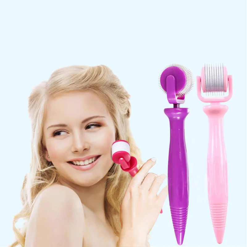 DRS 540 derma roller micro титановые иглы mezoroller ролик с микроиглами для ухода за кожей и