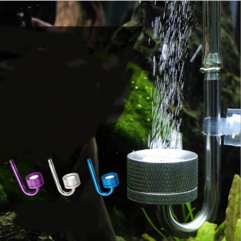 Aquarium CO2 Atomizer System Diffuser Carbon Dioxide Atomizer for Fish