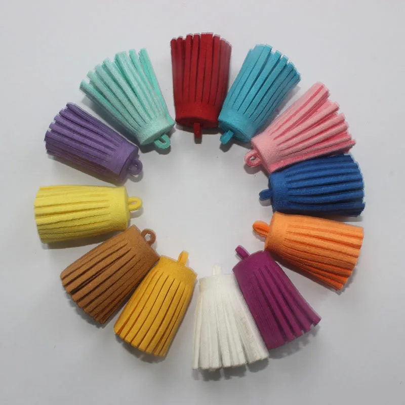 10Pcs Suede Leather Tassel Pendants Boho Keyring/Jewelry /Bags/Cellphone Making Charm Accessories DIY 10Pcs Suede Leather Tassel Pendants Boho Keyring/Jewelry /Bags/Cellphone Making Charm Accessories DIY