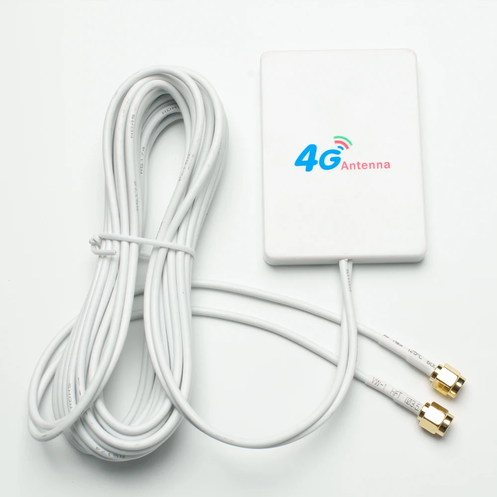 4G LTE Антенна 3g 4G Внешние антенны SMA Connetcor для huawei WiFi Rotuter 3g 4G LTE маршрутизатор модем антенна с кабелем 3 м