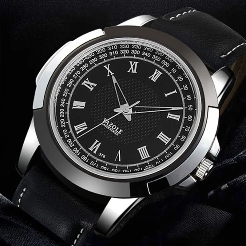 

YAZOLE Brand New Business Quartz Men Wristwatch Fashion Casual Top Brand Luxury Famous Watch For Man Male Hodinky Relogio