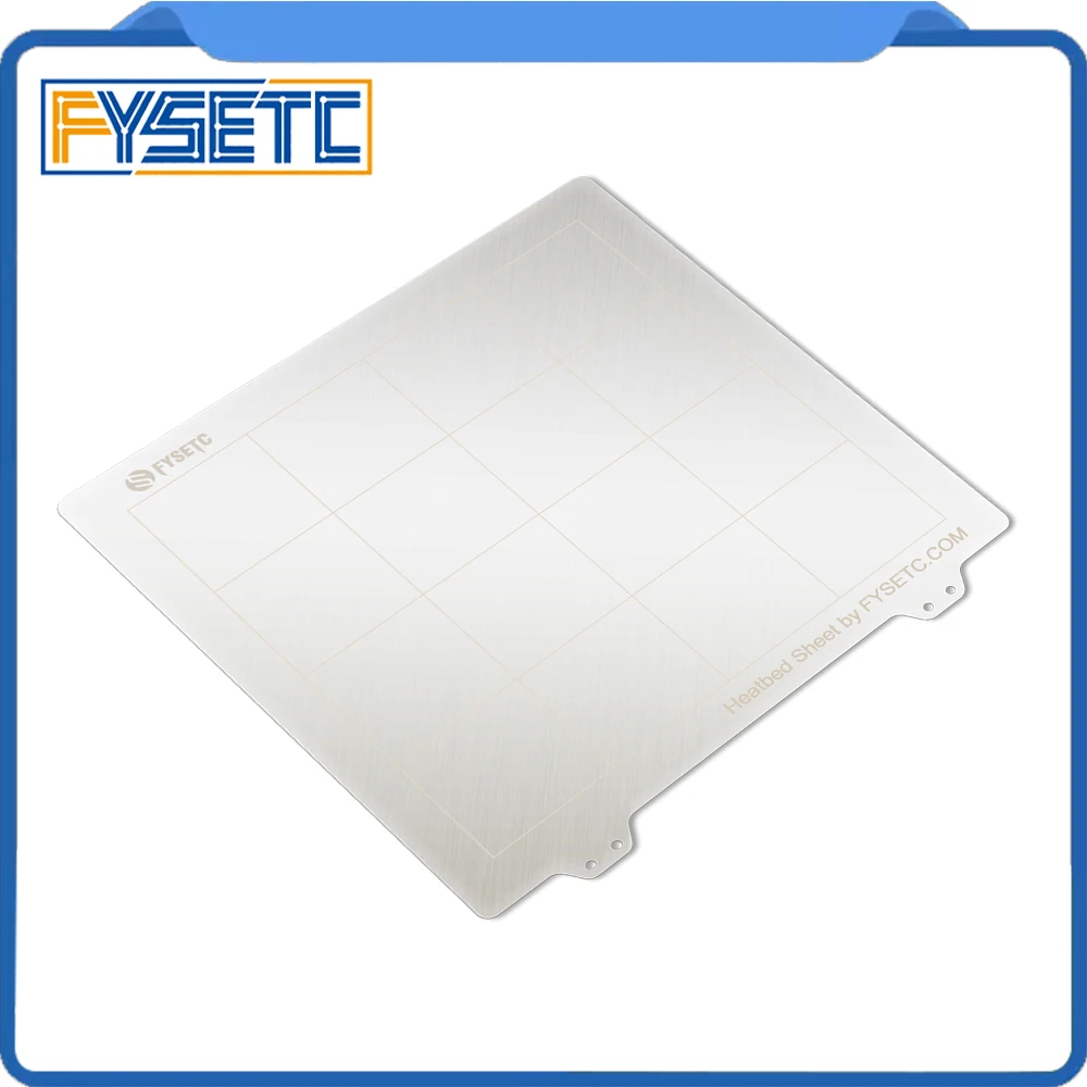 Chapa de Aço Artificial para Creality Novo Primavera Cama Calor Plataforma Flexível Modelo Ender-3 Cr-20 Peças Impressora 3d 1pc 235*235mm - Imagem 3