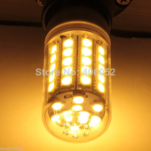 10 шт./лот e27 led g9 9 Вт Светодиодная лампа теплый белый/белый 59 светодиодов 5050SMD