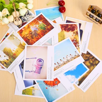 

10 pcs/lot vintage mini postcard paper greeting card birthday card thank you card LOMO gift cards 11*9cm