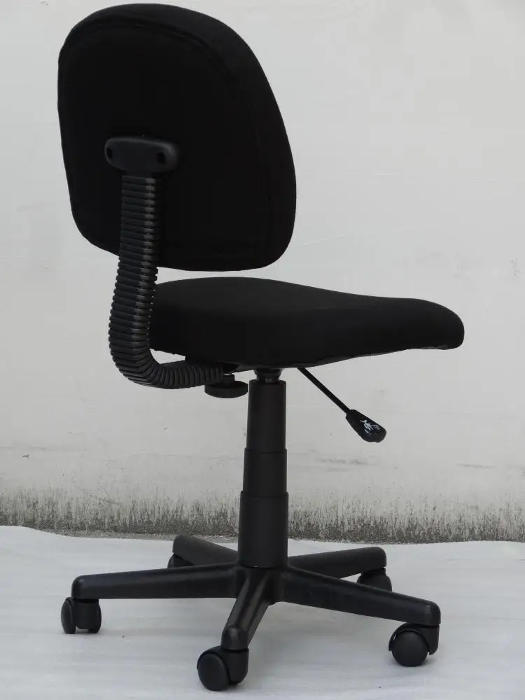 Us 89 0 Low Back Posture Delux Fabric Task Chair Without Arms Office Furniture Computer Desk 360 Degree Swivel Work Chairs Modern In