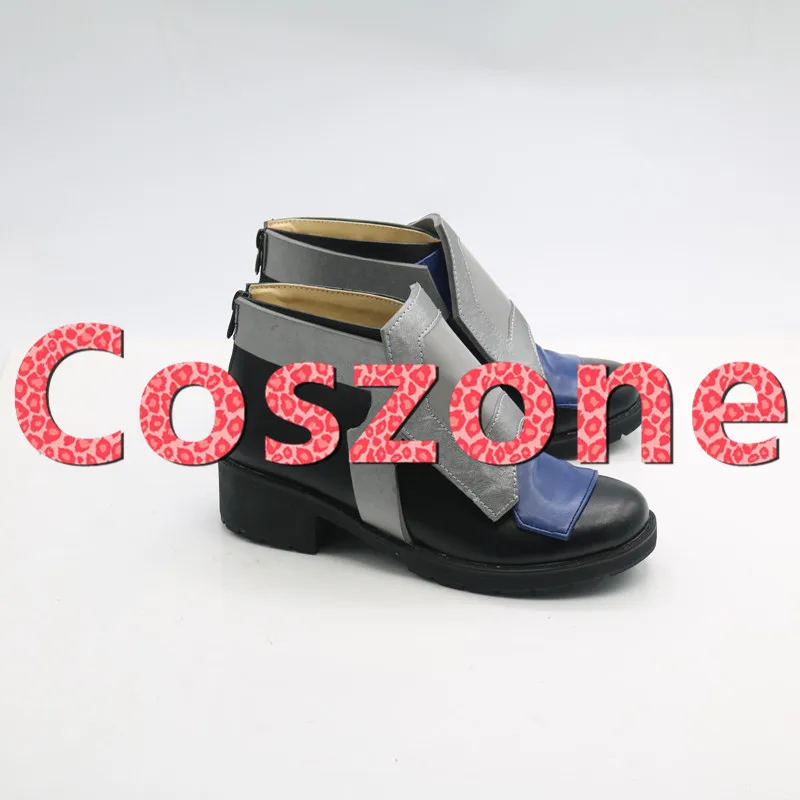 OW Ana Amari Blue Cosplay Shoes (4)