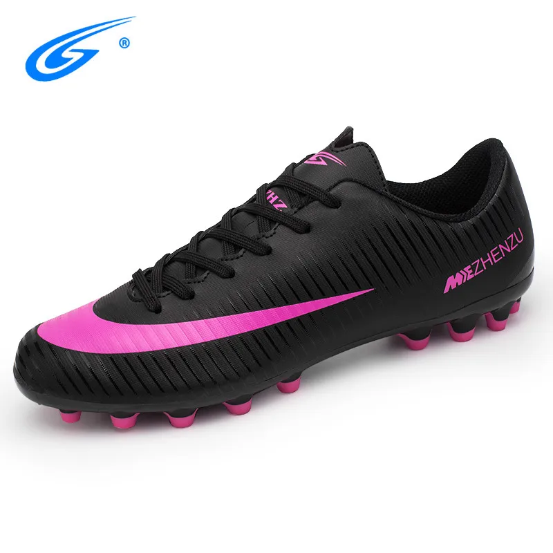 Zhenzu nuevo fútbol Botas tacos Zapatillas de Soccer hombres niños Niños chuteiras botas de futbol voetbalschoenen chaussure pie chuteiras